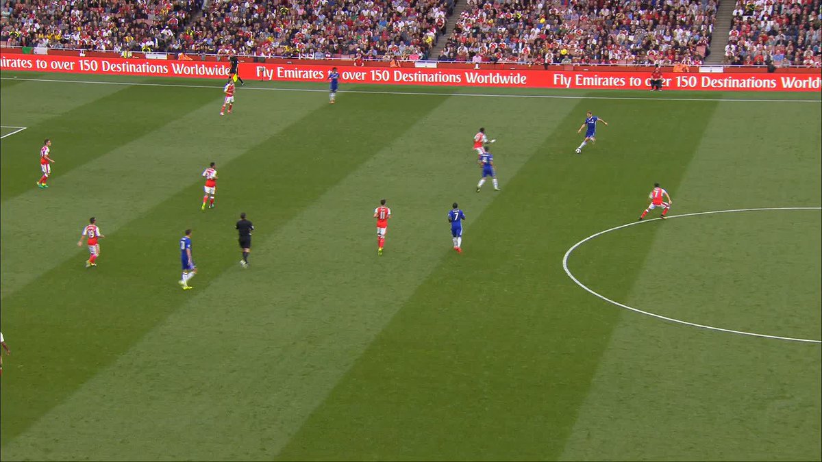 "How good is that, beautiful!" Who remembers this beautiful chip by Alexis Sanchez when Arsenal hosted Chelsea in 2016 😮💨