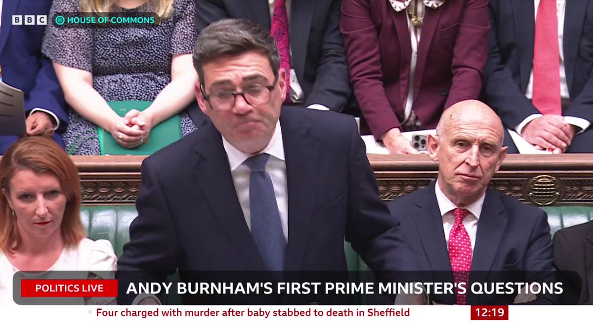 Liberal Democrat leader Ed Davey asks the PM to "join the single market" Andy Burnham says he wants a "closer relationship" with Europe and "will build on the work of my predecessor" #PMQs