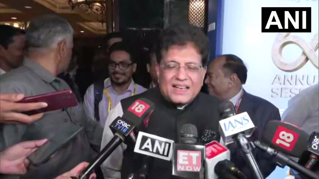 #WATCH | Delhi: On Opposition leaders' take on GDP growth numbers, Union Minister Piyush Goyal says, "Truth cannot be hidden...Ministers do not manufacture this data...When you have such a negative mindset, in a way, you are diminishing yourself. When you attempt to demotivate people by distorting the truth, you betray the people. Record growth of 7.8% is something that no other country has been able to replicate. This is the capability, hard work, and joint effort of 140 crore people in the country. Due to this, India has emerged as a global trusted partner. PM Modi has led the country with farsightedness...A few jobless people call themselves economists and appear on TV channels to harm the country. Do not fall for this...A few Opposition leaders who want to see India as 'a dead economy' will fail once again, just like they have failed again and again. India will continue to grow rapidly under the leadership of PM Modi."