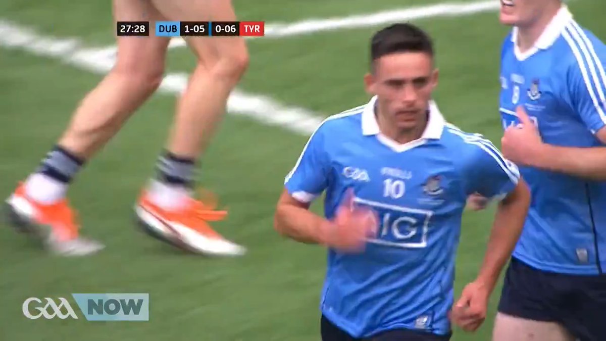It’s 4️⃣ 🏆 Niall Scully hit the net on this day in 2018, as our Senior Footballers beat Tyrone to make four-in-a-row 🔥 #UpTheDubs