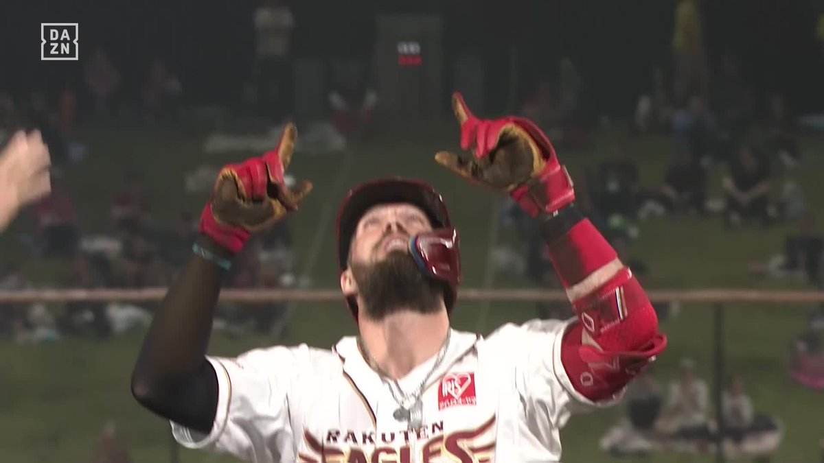 鼓動震わせて 迷わず三塁へ飛び込んだ マッカスカー タイムリー3ベース ⚾️楽天×オリックス #RakutenEagles #だったらDAZN