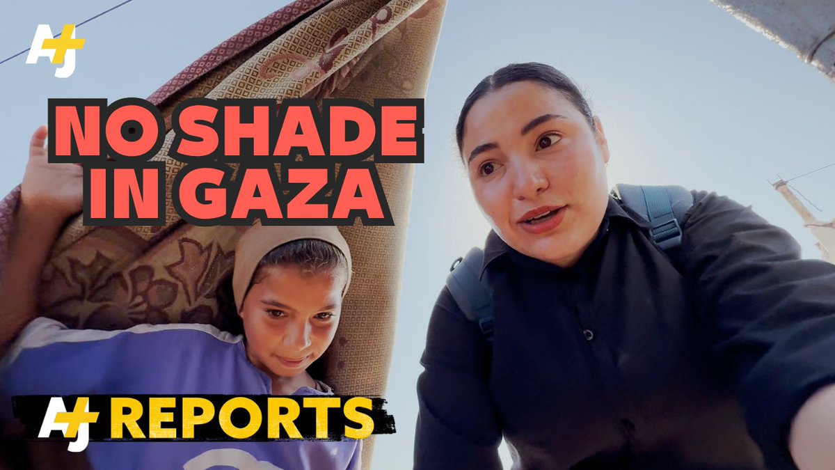 In Gaza, families are facing extreme heat with little water, no electricity, no fans and almost nowhere to find shade. This is what the climate crisis looks like when there’s nowhere to escape it.