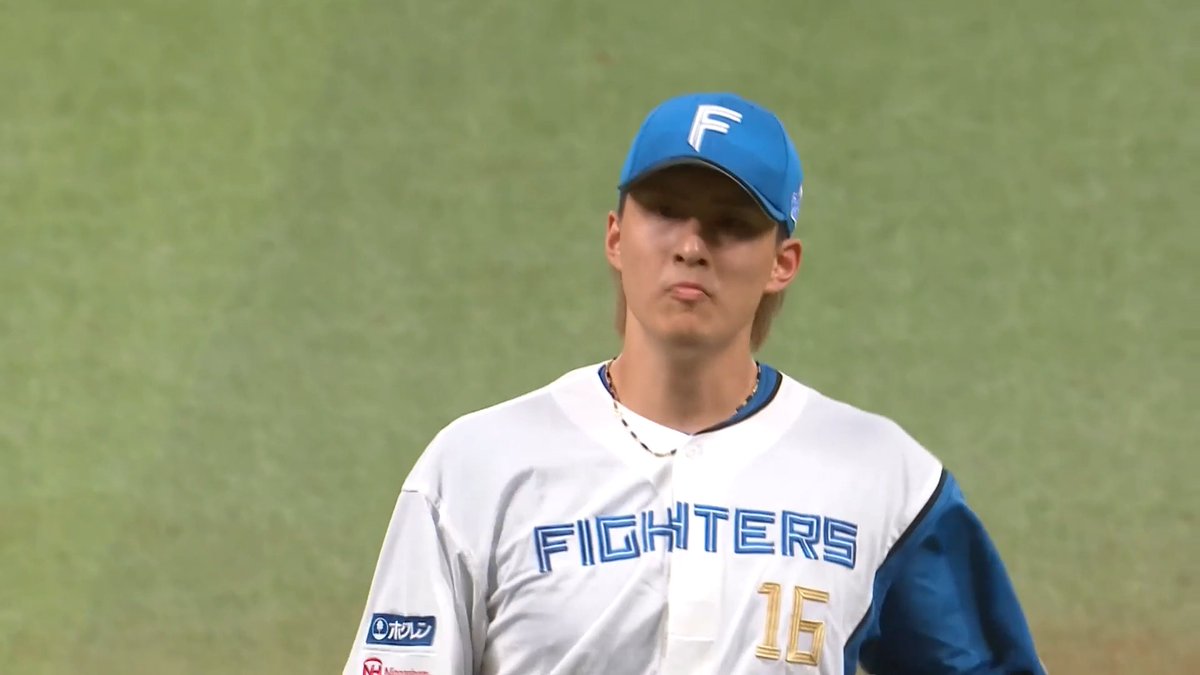 勝ち負けつかずも素晴らしい投球！✨ 北海道日本ハム 達孝太 投手が8回123球2安打10奪三振1失点のピッチング！⚾