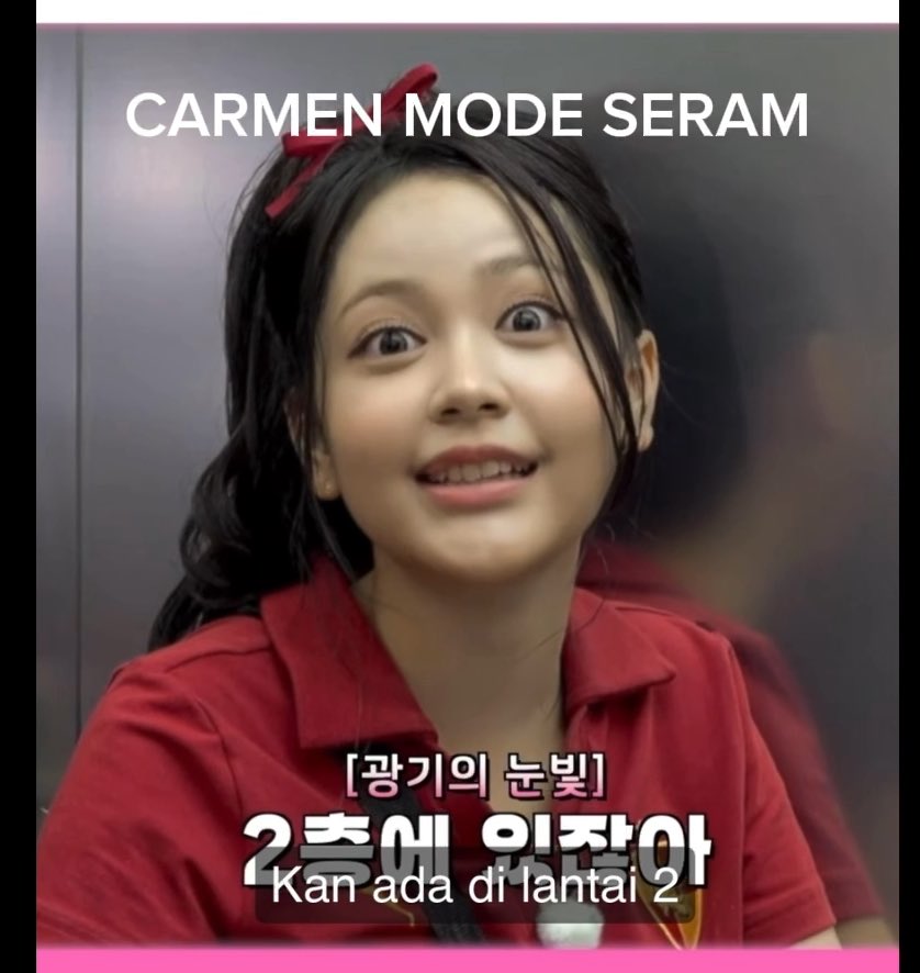 KOMPILASI CARMEN KALAU MODE SERAM 👿 JUJUR AKU TAKUT 😭😭😭 MARI KITA LIAT NANTI DI SUMBAKKOKJIL2