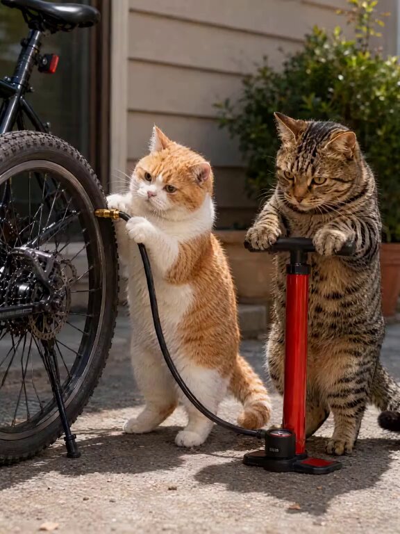 🧡🤍❤️✨😽🚲🐈🐈‍⬛🎶