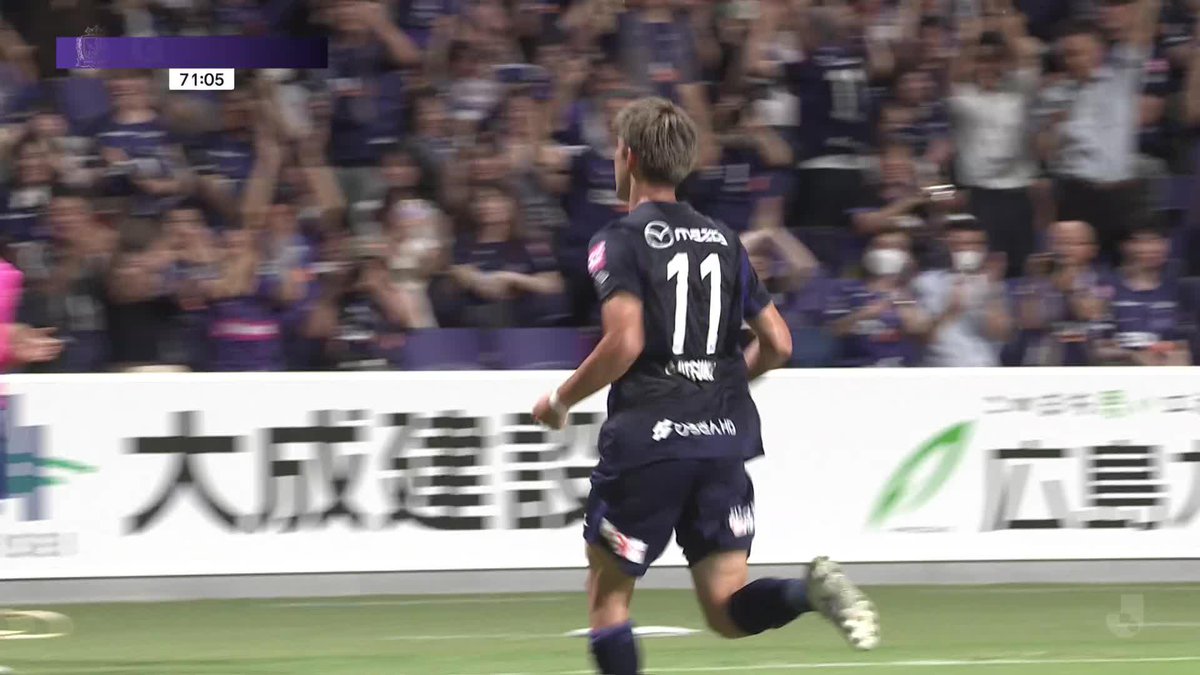 🟣𝐆𝐨𝐚𝐥 𝐂𝐥𝐢𝐩🟣 背番号11が泥臭く押し込む! 🎦ゴール動画 ⚽️#加藤陸次樹 #sanfrecce #ONEVIOLET #Jリーグ