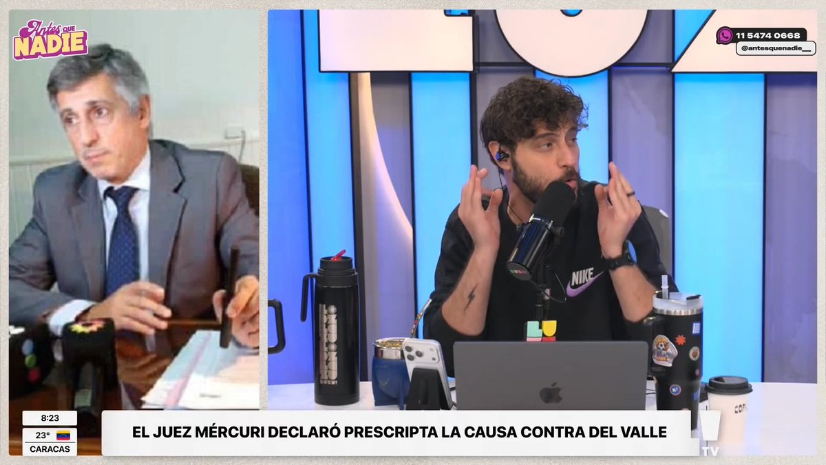 "Leuco": Por los comentarios de Diego Leuco contra el juez Guillermo Mércuri