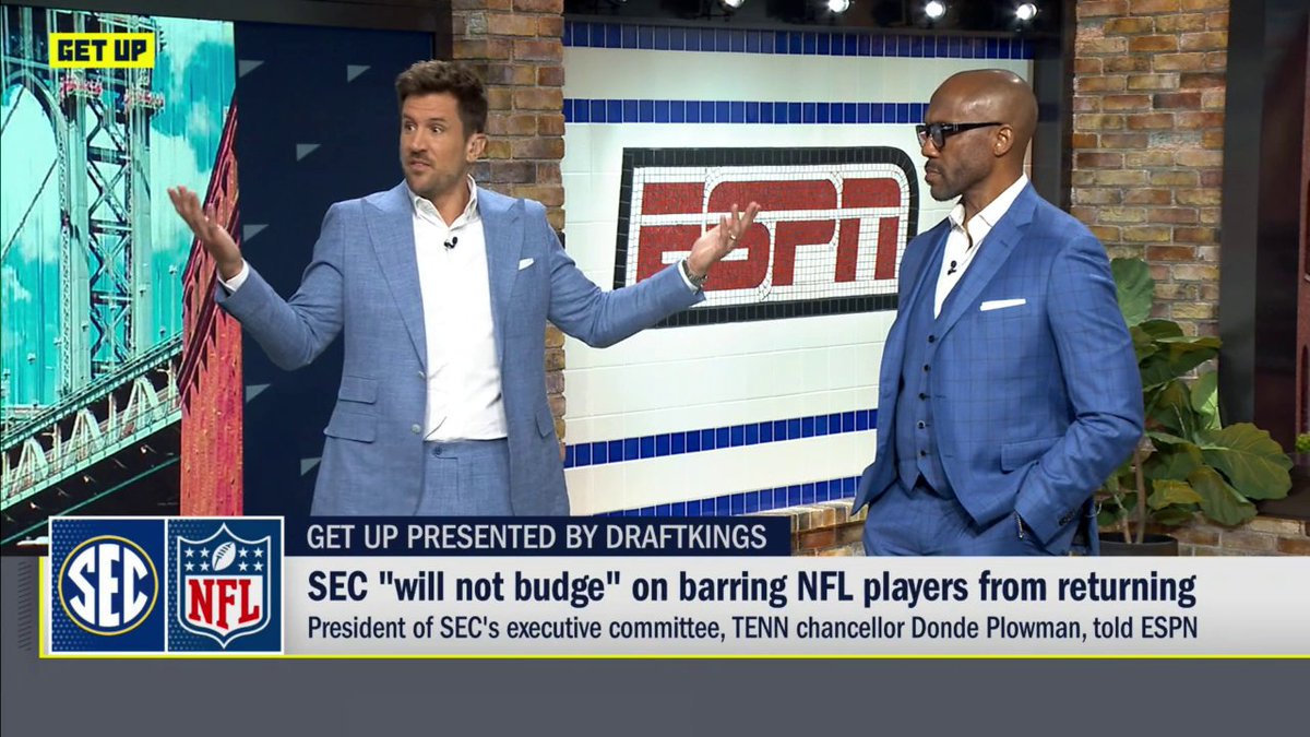 Is there any reason why NFL players should be able to return to play college football? The Get Up crew weighs in 👀