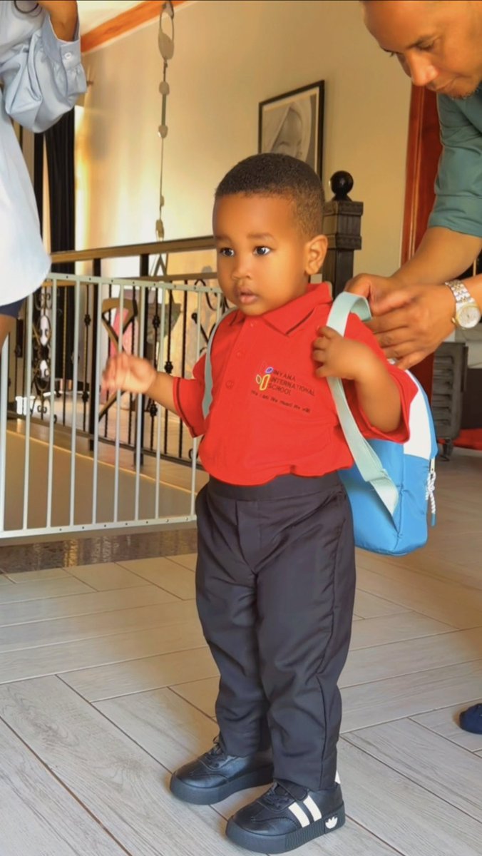 Oh God… yesterday was so emotional. 🥹❤️My baby officially started preschool. What?! I have a son who goes to school now 😂🥹 But what touched me most was watching his father extend his flight just to be there for his very first day of school, taking him and his sisters himself. There are some things that heal you in ways you can’t explain. As a girl who grew up without a father or a father figure, watching my son have a father who genuinely loves being a dad, shows up, and enjoys fatherhood so effortlessly… heals something in me. ❤️ Thank you, God, for blessing me beyond my imagination. I’ll talk more about this on Let’s Talk About It. 🥹❤️