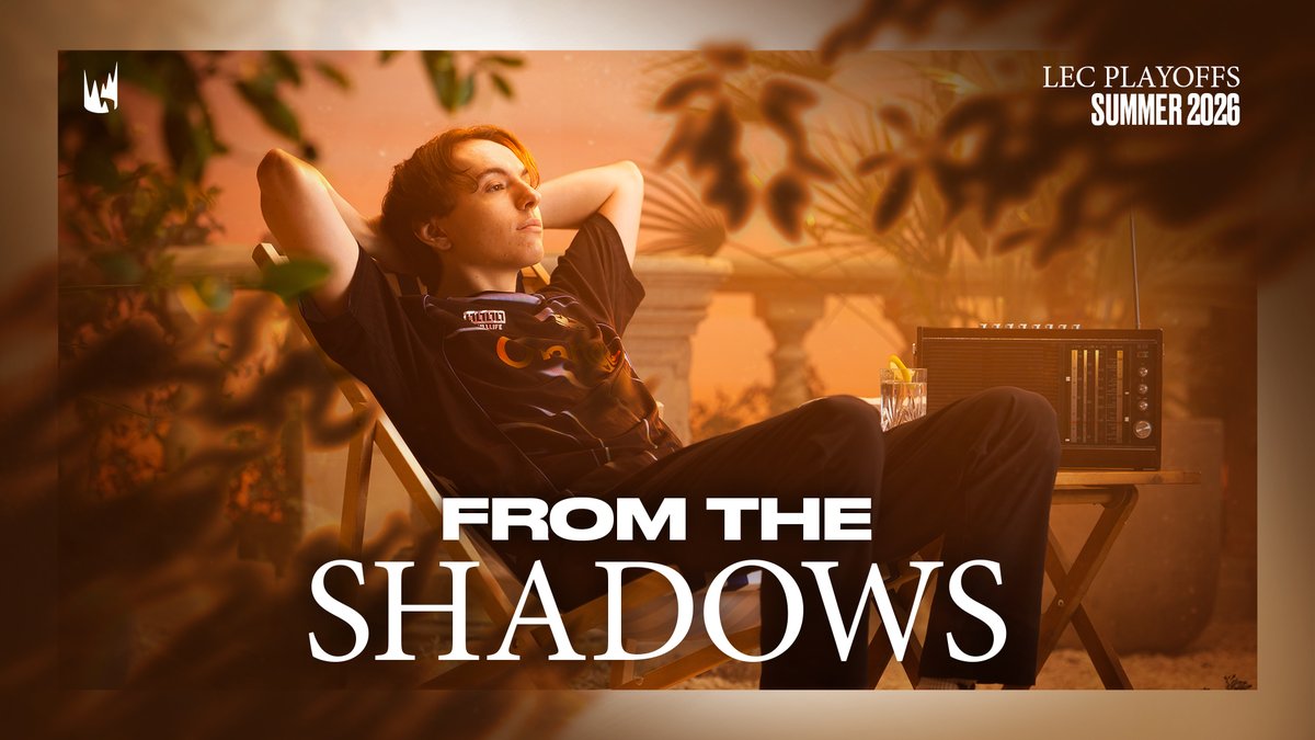 From the Shadows. The #LEC Summer Playoffs start this Saturday at 12:00 CEST!