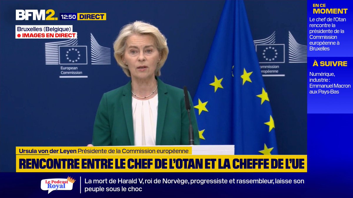 🔴 ESCALADE entre l'union Européenne et la Russie : Ursula Von der Leyen déclare que suite à cet acte, l’Europe va intensifier la pression contre la Russie.