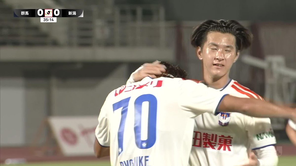 🎦 ゴール動画 🏆 Ｊリーグ ヤマザキビスケット ルヴァンカップ 🆚 群馬vs新潟 🔢 0-1 ⌚️ 36分 ⚽️ 前田 椋介（新潟） #ルヴァンカップ