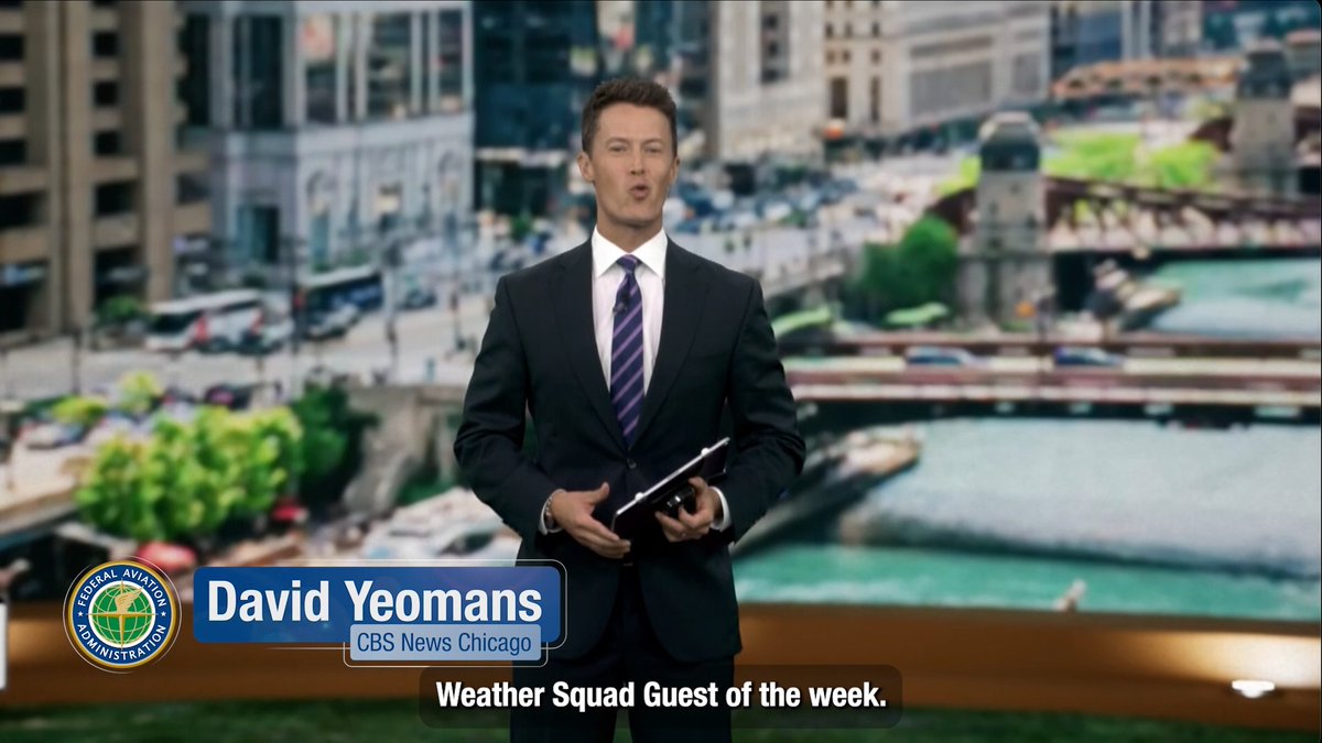 Flying this #LaborDay weekend? ✈️ #FAAWeatherSquad guest CBS Chicago meteorologist David Yeomans has your forecast! Challenging weather can result in delays and cancellations because safety comes first. Check your flight status with your airline and real-time airport updates at