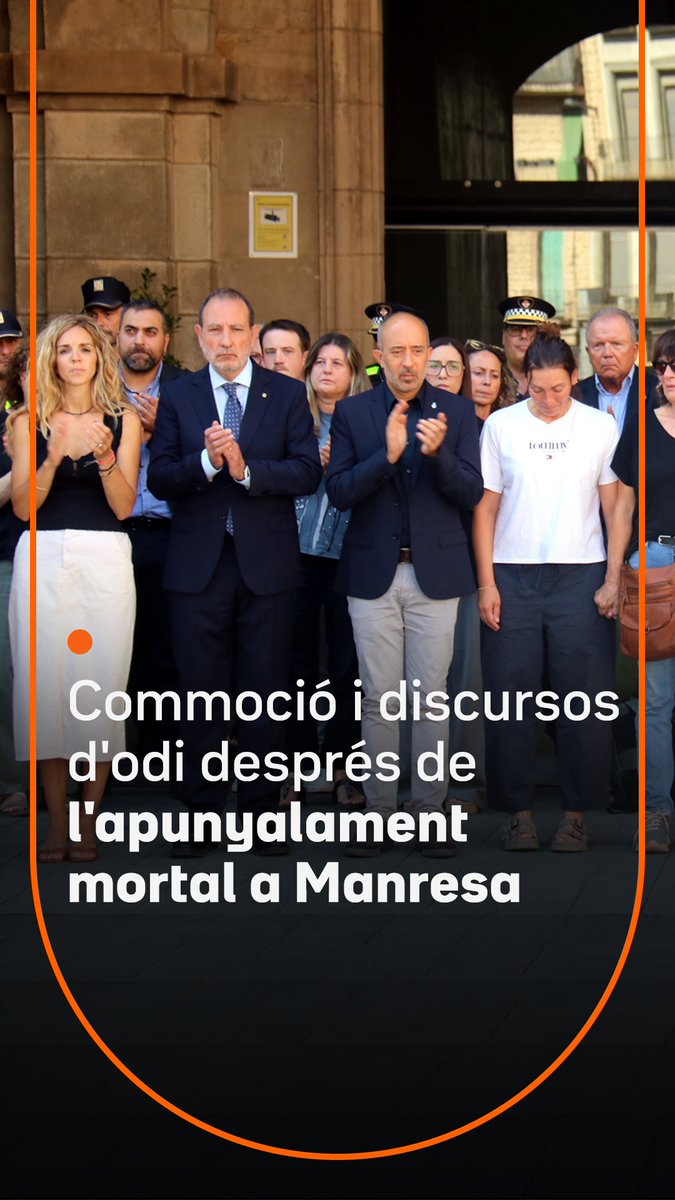 Dol a Manresa per la mort d'un home de 45 anys apunyalat l'última nit de festa major. Els Mossos han detingut dos nois, de 15 i 16 anys. La consellera Parlon denuncia "manipulació" per "generar odi": “Són dos menors amb família, nascuts a Catalunya”