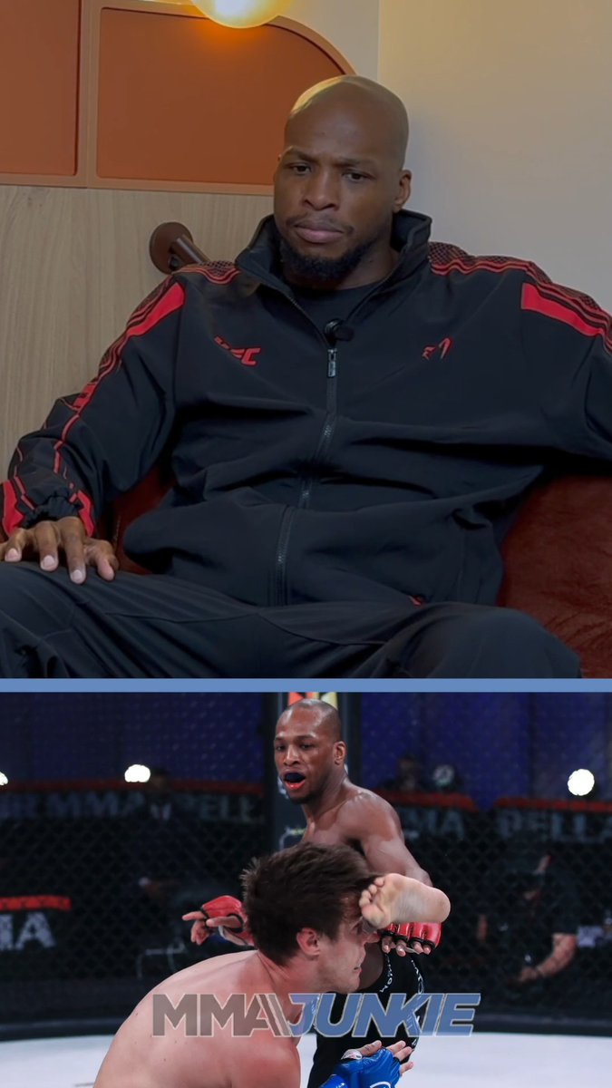 Michael Page wants to deliver a “moment” at #UFCParis, even if it’s his final UFC fight. 💥 "I just feel like I have unfinished business which is why I want to stay, but it's not all up to me." (via Farah Hannoun)