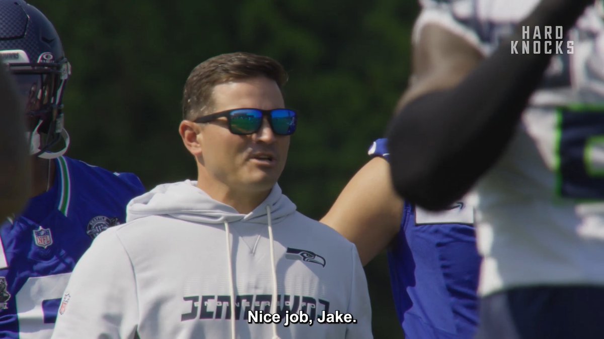 Adding "chach" to our lexicon this season ✍️ #HardKnocks | Seattle Seahawks
