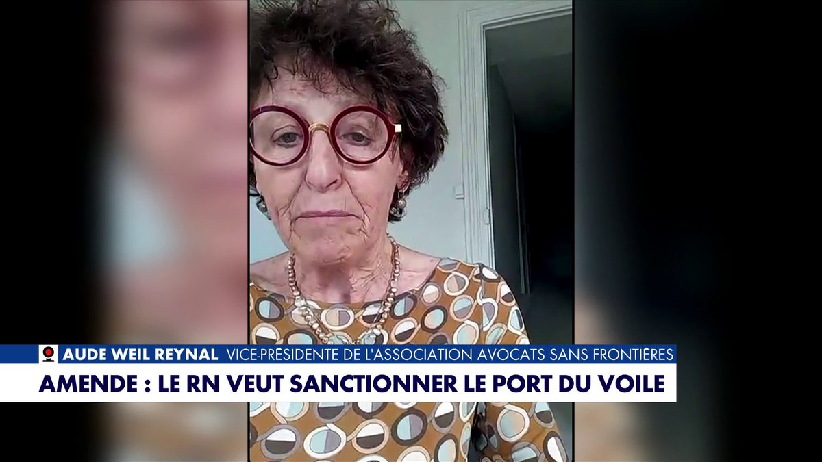 Alors que le membre de la LDH Arié Alimi annonce que des plaintes seront déposées contre ceux qui défendent l’interdiction du voile dans l’espace public, Aude Weil Reynal répond : «La Ligue des droits de l'Homme a oublié d'être la Ligue des droits de la femme», dans #LinfodeVilno
