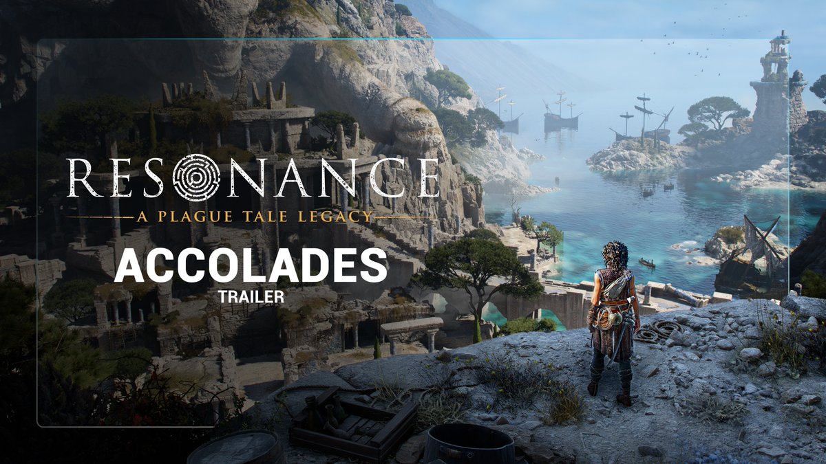 It's been a week since Resonance: A Plague Tale Legacy has launched, and the reception has gotten us quite emotional. 🥹 We're infinitely grateful for the reviews and feedback we've received. Keep'em coming! 🩷 Dive into the adventure now on PC, XBOX, PS5: