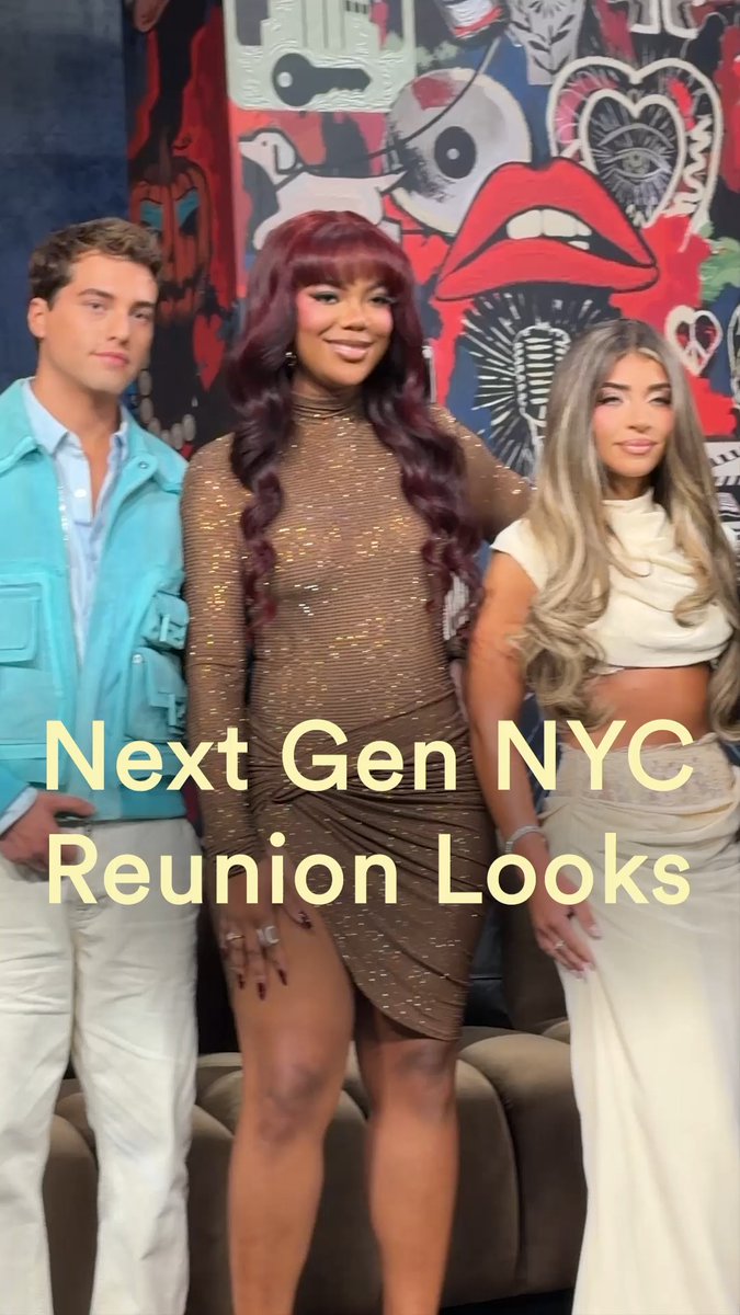 our version of a fashion pop-up. the #NextGenNYC reunion looks just dropped🤭
