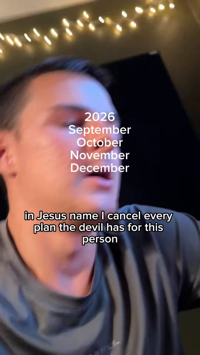 prayer for the rest of your 2026 (September-December)