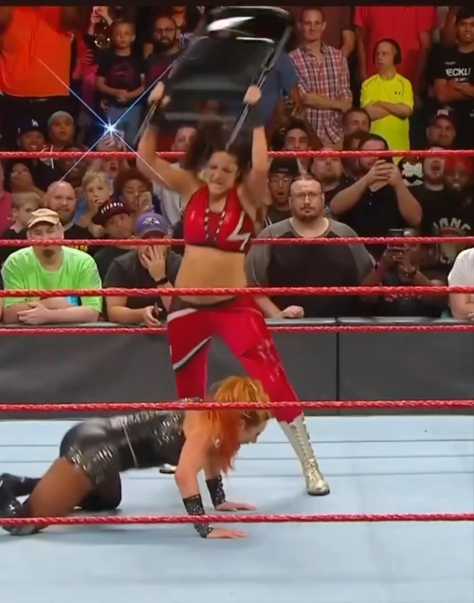 7 years ago today Bayley officially turned on Becky Lynch and destroyed her with a chair while Sasha Banks looked on. THE CROWD WENT UNHINGED WHEN SHE TURNED 😭 A WHOLE YES CHANT BROKE OUT. (2019)