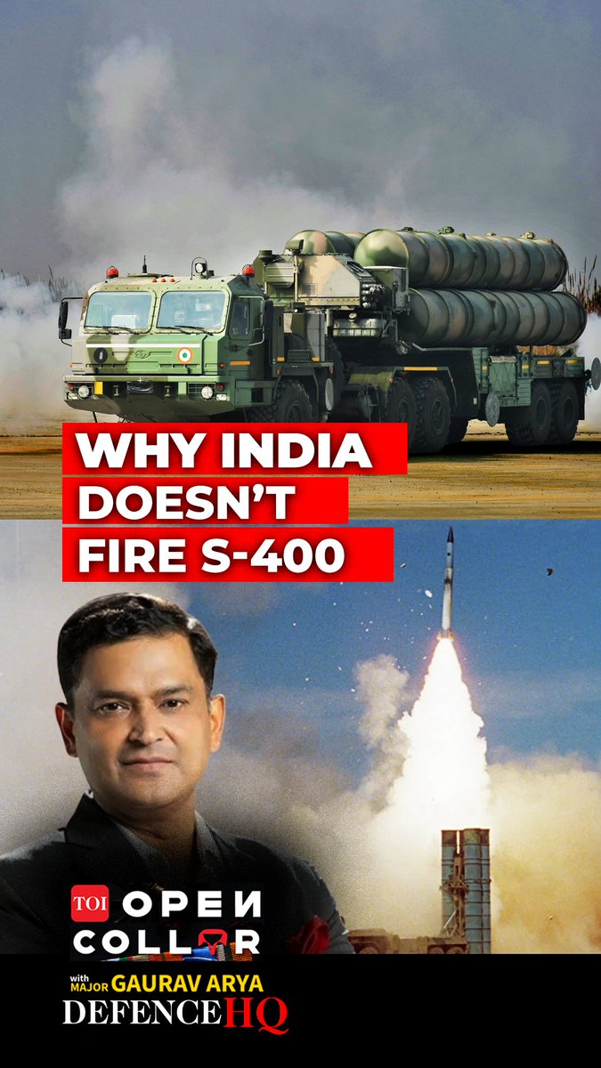 Why India Doesn’t Fire S-400 At Every Drone! | OPEN COLLAR In this explosive episode of OPEN COLLAR, Major Gaurav Arya (Retd) explains how India’s layered air-defence system responds to different aerial threats. From small kamikaze drones to fighter and reconnaissance aircraft, the right interceptor or platform is selected for each threat. The episode also highlights India’s kinetic and non-kinetic counter-drone capabilities, including systems that can disrupt a drone’s connection with its operator.