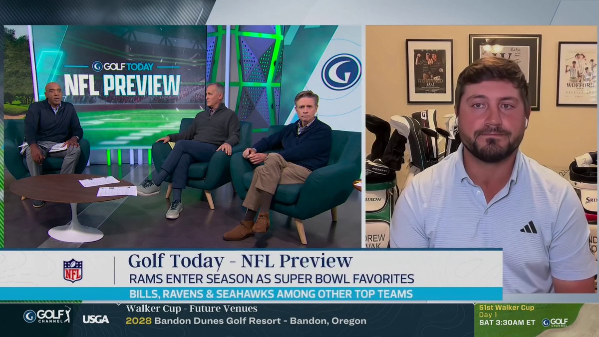 Andrew Novak outlines what to expect from the Kansas City Chiefs' new-look offense this season 🏈👀 📺 Golf Today NFL Preview Special | Andrew Novak