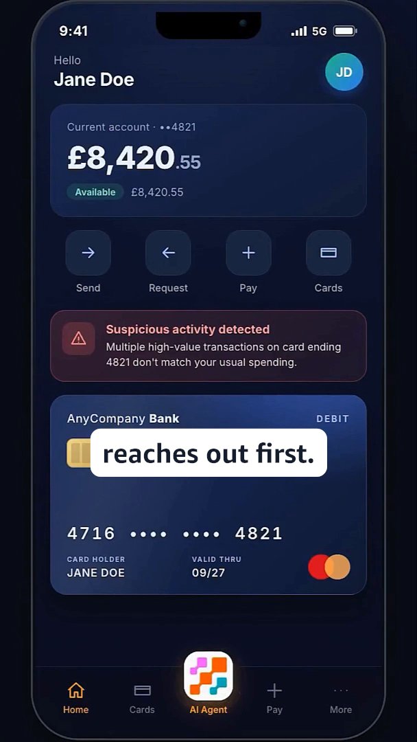 A late delivery. A failing payment. Resolve it before your customer notices. Amazon Connect Customer lets you design agentic AI experiences on a no-code canvas & ship in weeks, with observability built in. Get started.