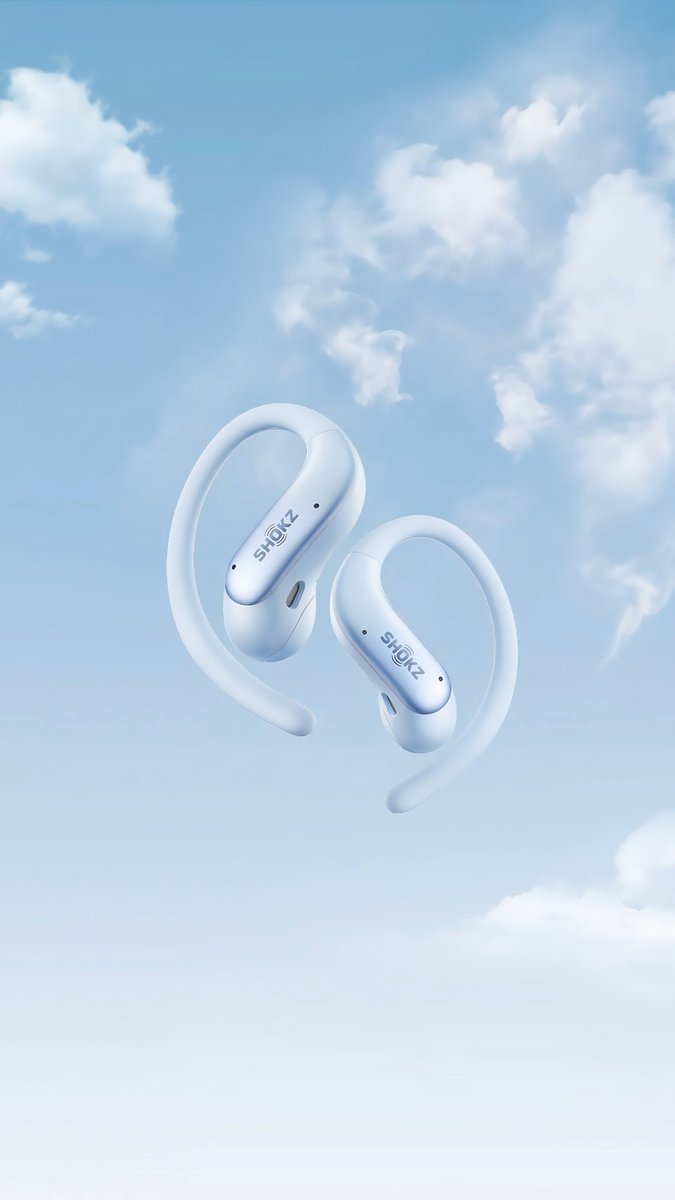 This is what barely there looks like. Shokz OpenFit Air 2. Made to feel like nothing at all. #Shokz #OpenFitAir2
