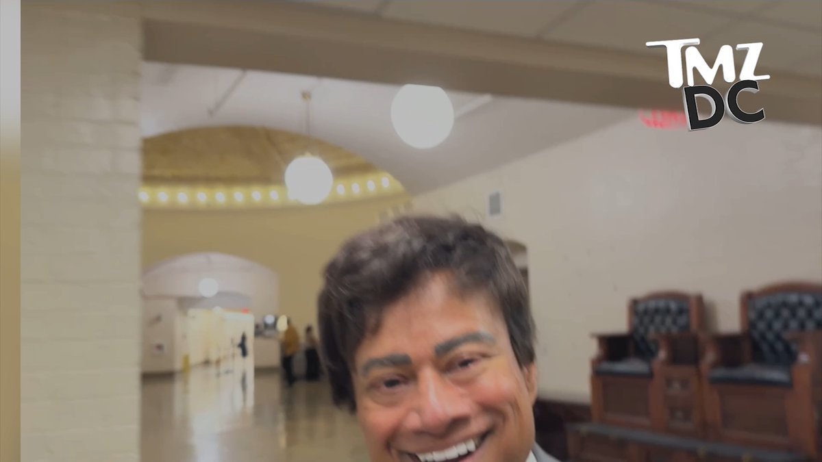 Rep. Shri Thanedar tells TMZ DC's Jacob Wasserman that nothing can bring his good spirits down, not even losing his primary! 😊