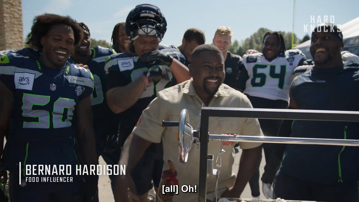 The Seahawks were fired up for some chicken wings after practice 🍗 The season finale of Hard Knocks: Training Camp with the Seattle Seahawks available now on HBO Max