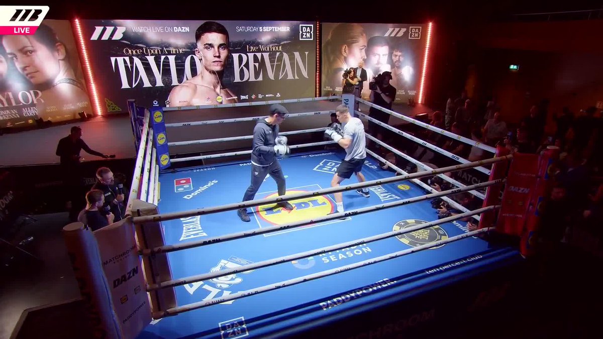 Taylor Bevan on the pads 💥 #TaylorPili