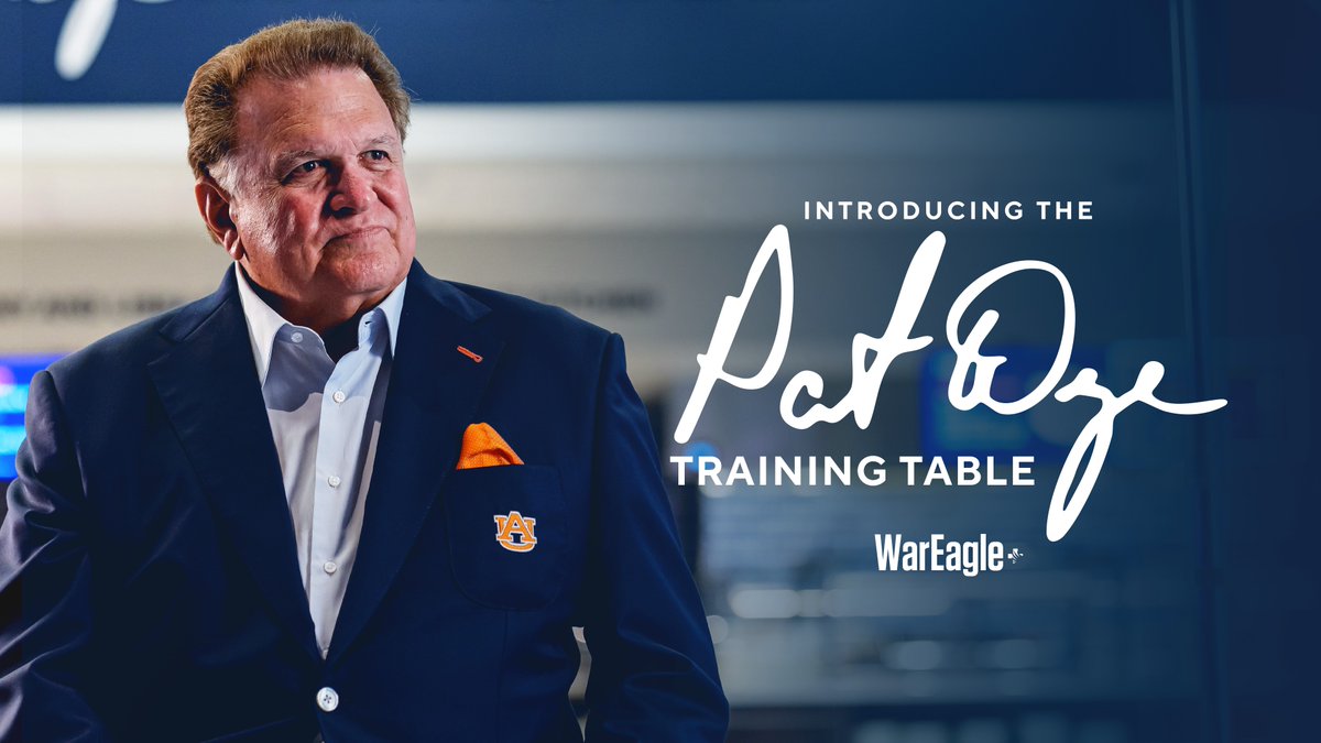 Introducing the Pat Dye Training Table 🦅