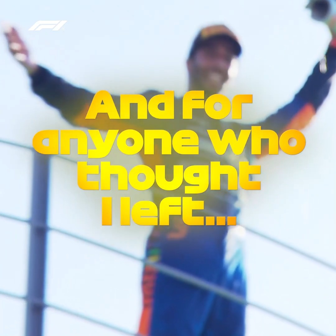 A special victory for Daniel Ricciardo in 2021 at Monza, leading home a 1-2 for McLaren! 🙌