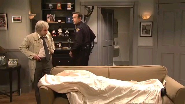 When your detective refuses to live in reality and tries to turn every crime scene into an episode of Seinfeld, Law & Order, or World War II!
