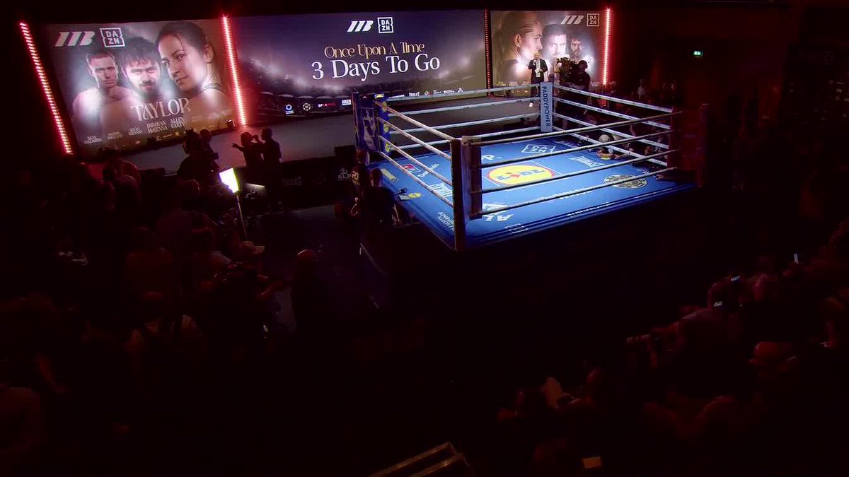 Casper Walsh delivers quite the live performance at the Katie Taylor open workout 👏 #TaylorPili | Sept 5 | Live on DAZN ▪️