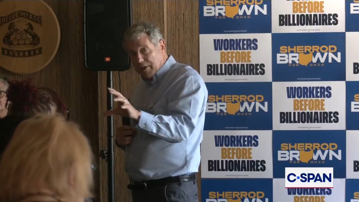 U.S. Senate candidate Sherrod Brown (D-OH) on Haitian student who died by suicide over immigration status: "The tragedy of a young, talented life was cut short because of the, frankly, the cruelty of too many people in Washington."
