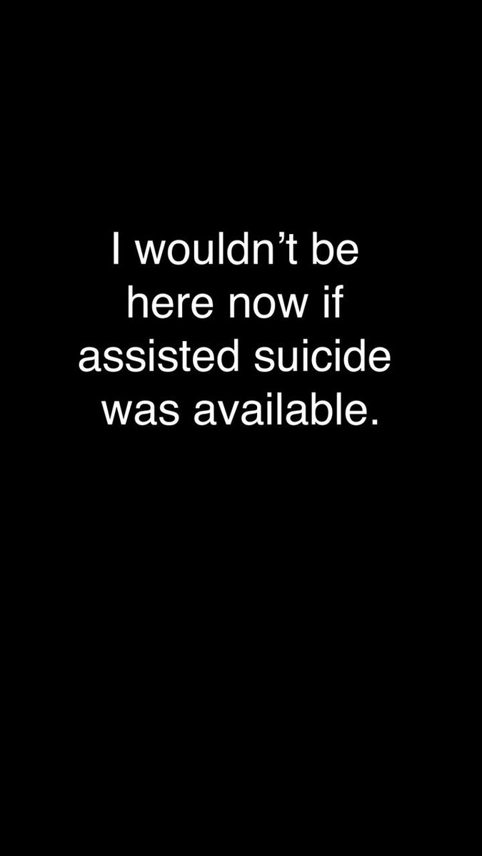 People recover from the trauma of a new diagnosis. You can't recover from assisted suicide. These disabled people are relieved it wasn't an option for them. Every MP matters on 11 Sept. Ask yours to vote NO: 1/4 #AssistedSuicide #AssistedDying
