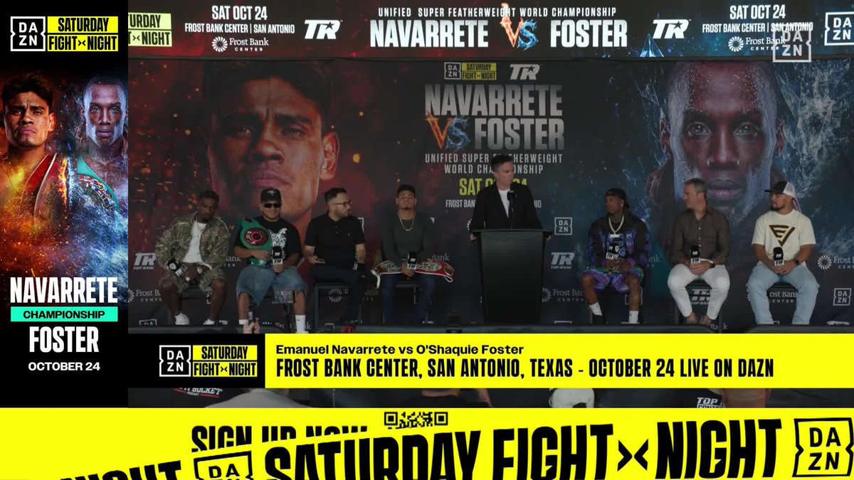 From losses to lessons 🏆 #NavarreteFoster | Tickets on-sale September 11