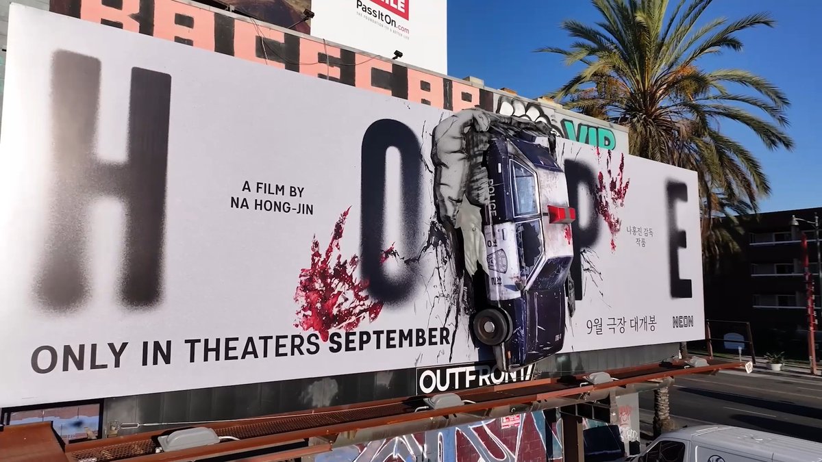 HOPE invades LA. Experience it exclusively in premium formats, including 4DX, only on September 7. Opens in theaters September 9. Get tickets now: