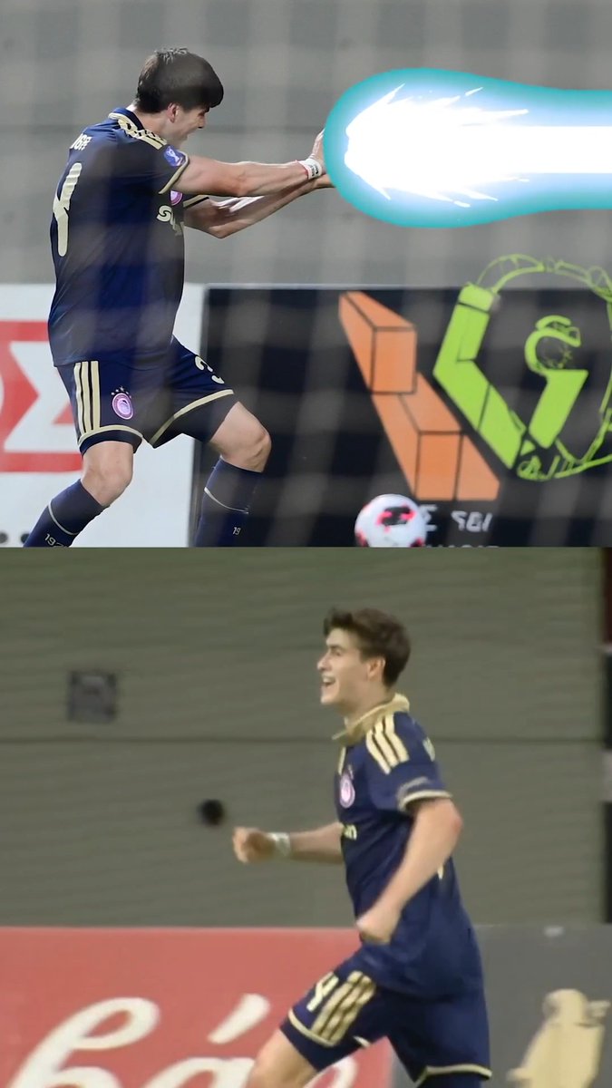¡KAMEHAMEHAAAAAAAA!🔥 Hormiga González sacó todo su ki en este festejo... el primero de muchos. 😎 El mexicano le está dando la victoria AL MOMENTO al Olympiacos en la Copa de Grecia⚽️