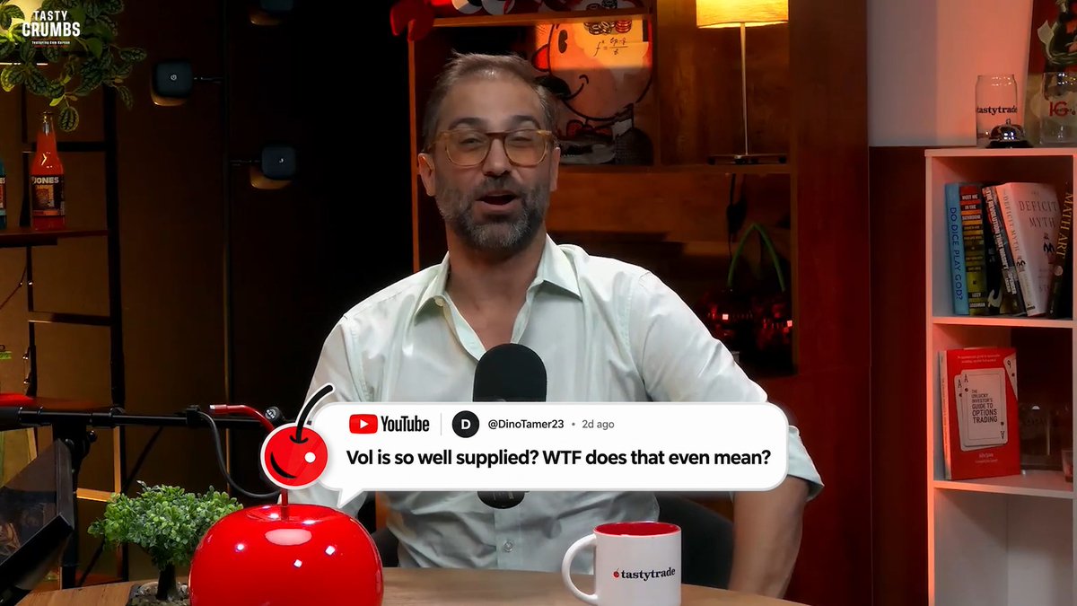 If you've been trading for any amount of time, you're probably already aware of the concept of volatility and the impact it can have on the broader market. However, a concept that traders of all levels often miss is volatility supply. Volatility has a supply and demand curve, just like any other product, and it can be created or destroyed through a number of different means. Here's Cem Karsan 🥐 giving a great explanation of vol supply in response to a (very eloquent) YouTube comment asking about it! #StockMarket #Volatility #Investing #Finance #OptionsTrading