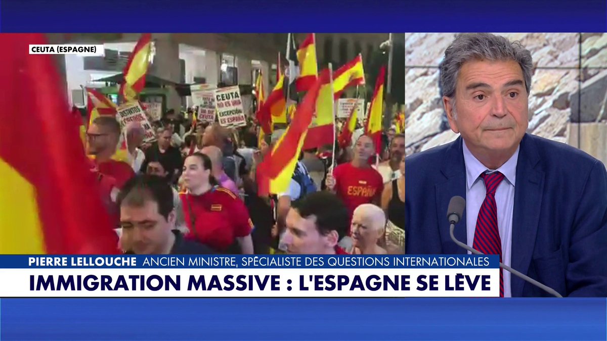 Alors que la tension monte à Ceuta, où ont afflué des milliers d’exilés cet été, Pierre Lellouche fustige le Premier ministre espagnol : «Pedro Sánchez est quelqu'un de profondément pourri», dans #100Politique Toute l'info est à retrouver sur