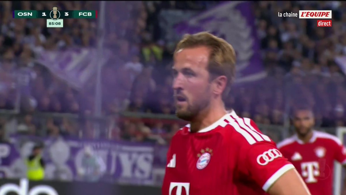 Le Bayern Munich ajoute un 4e but sur penalty, transformé par Harry Kane #lequipeFOOT