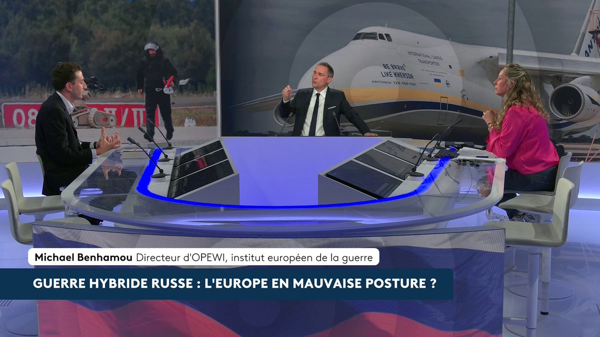 🔴 🇷🇺 "Il y a une volonté de la part des Russes (...) de favoriser l'élection de partis prorusses, donc de droite radicale, le Rassemblement national en France, l'AfD en Allemagne", explique Michael Benhamou, directeur d'OPEWI. Loïc de La Mornais #SurLeTerrain #Canal16