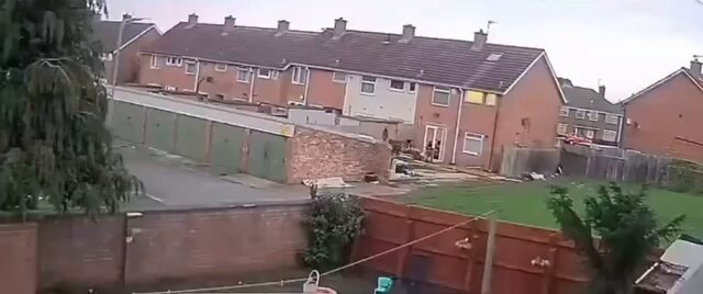 A car rammed in to wall in Middlesbrough as the on going gang war is continuing.. so far there been 27 arrested link to gang war. Cleveland Police has also been extra 2 million to tackle serious crime.