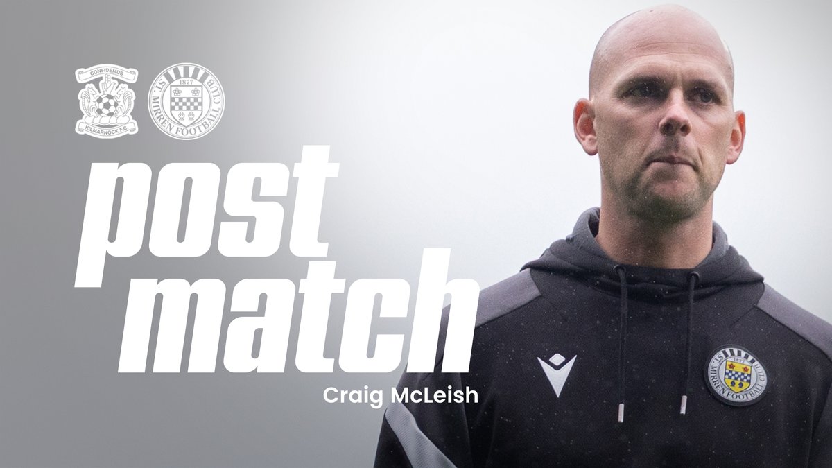 Manager Craig McLeish gave his reaction after our 1-0 win away to Kilmarnock this evening.
