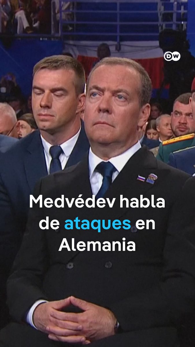 Expresidente ruso amenaza con atacar a objetivos militares en Alemania que entreguen armas a Ucrania El expresidente ruso Dmitri Medvédev amenaza con atacar a objetivos militares en Alemania que entreguen armas a Ucrania. Vladímir Putin entre tanto solo habla de un grave error, respecto a las nuevas medidas de Berlín contra intereses rusos en Alemania y contra los viajeros rusos. Es el peor momento entre ambos países en décadas.