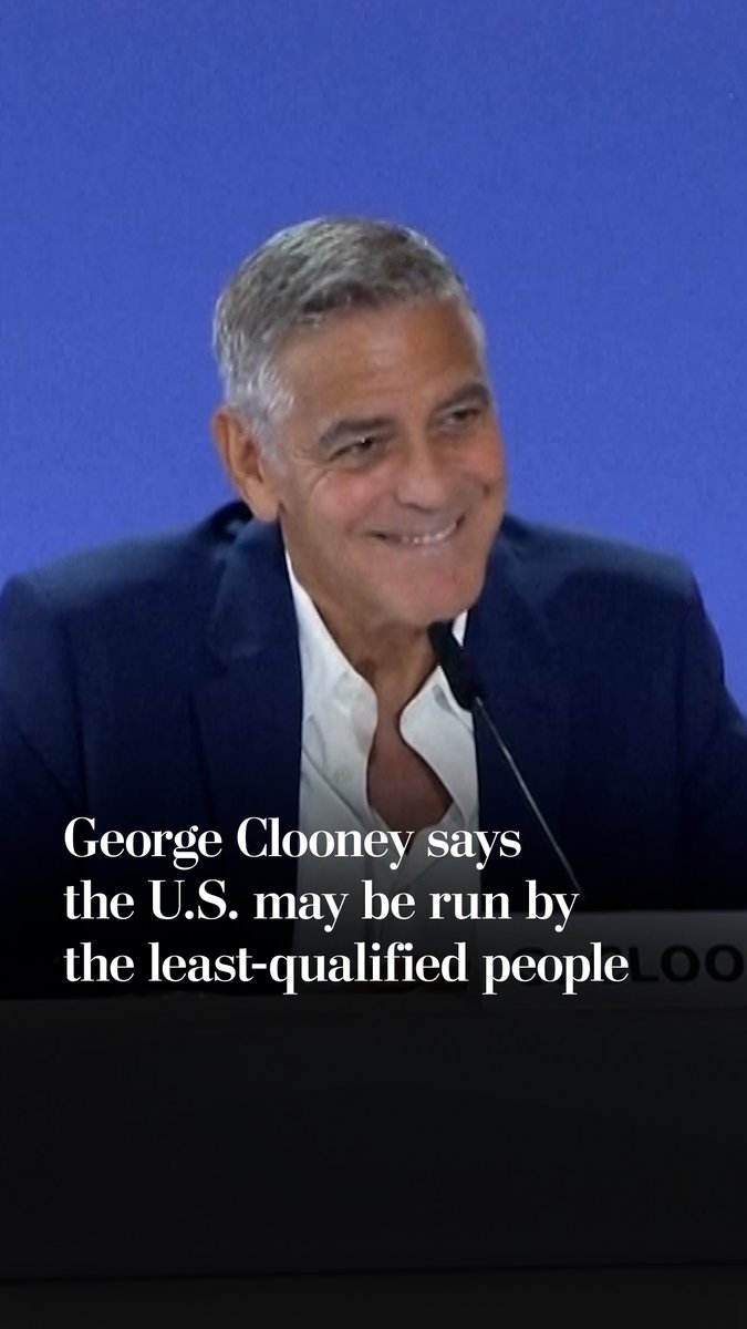 At the Venice Film Festival, George Clooney called the U.S. political climate “unfortunate” but said he remains optimistic the country will “get through it.”