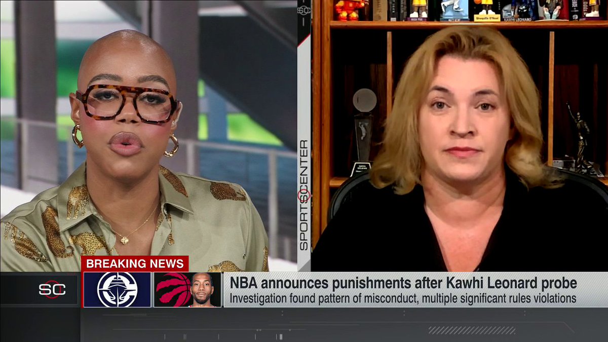 "It's the nature of the introductions, how they were made, and whether or not there was business that was contingent upon these endorsement contracts with Kawhi Leonard." Ramona Shelburne weighs in on the NBA punishing the Clippers for salary cap circumvention ✍️